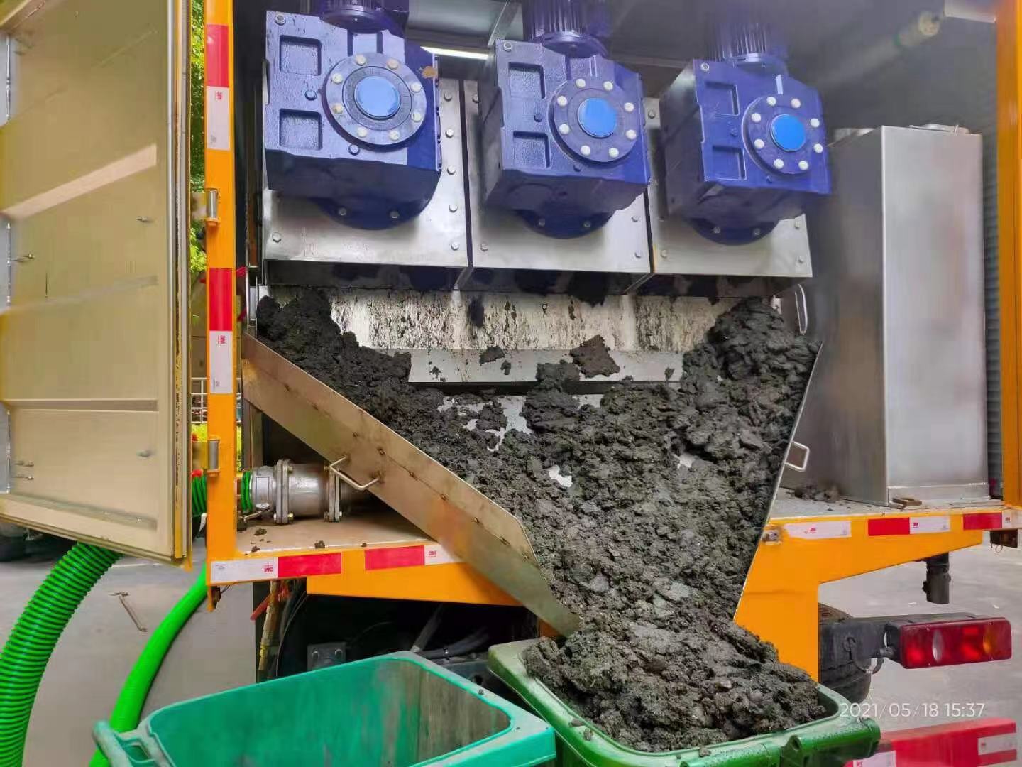 南浔化粪池清掏城市维护站-泥浆净化干湿分离处理